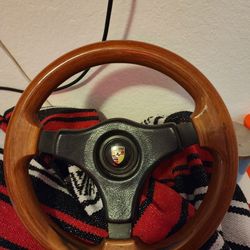 Original Porsche Steering Wheel 