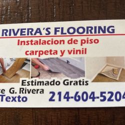 Installation Of Flooring Carpet And Vinyl