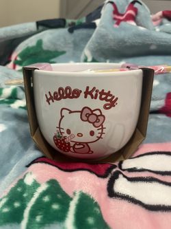 Hello Kitty Ceramic Bowl