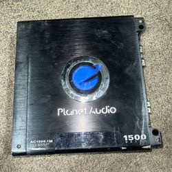 Planet Audio AC1500.1M Anarchy Class AB Mono Amplifier 1500W Max 700W x 1 @4 OHM 1100W x 1 @ 2 ohm