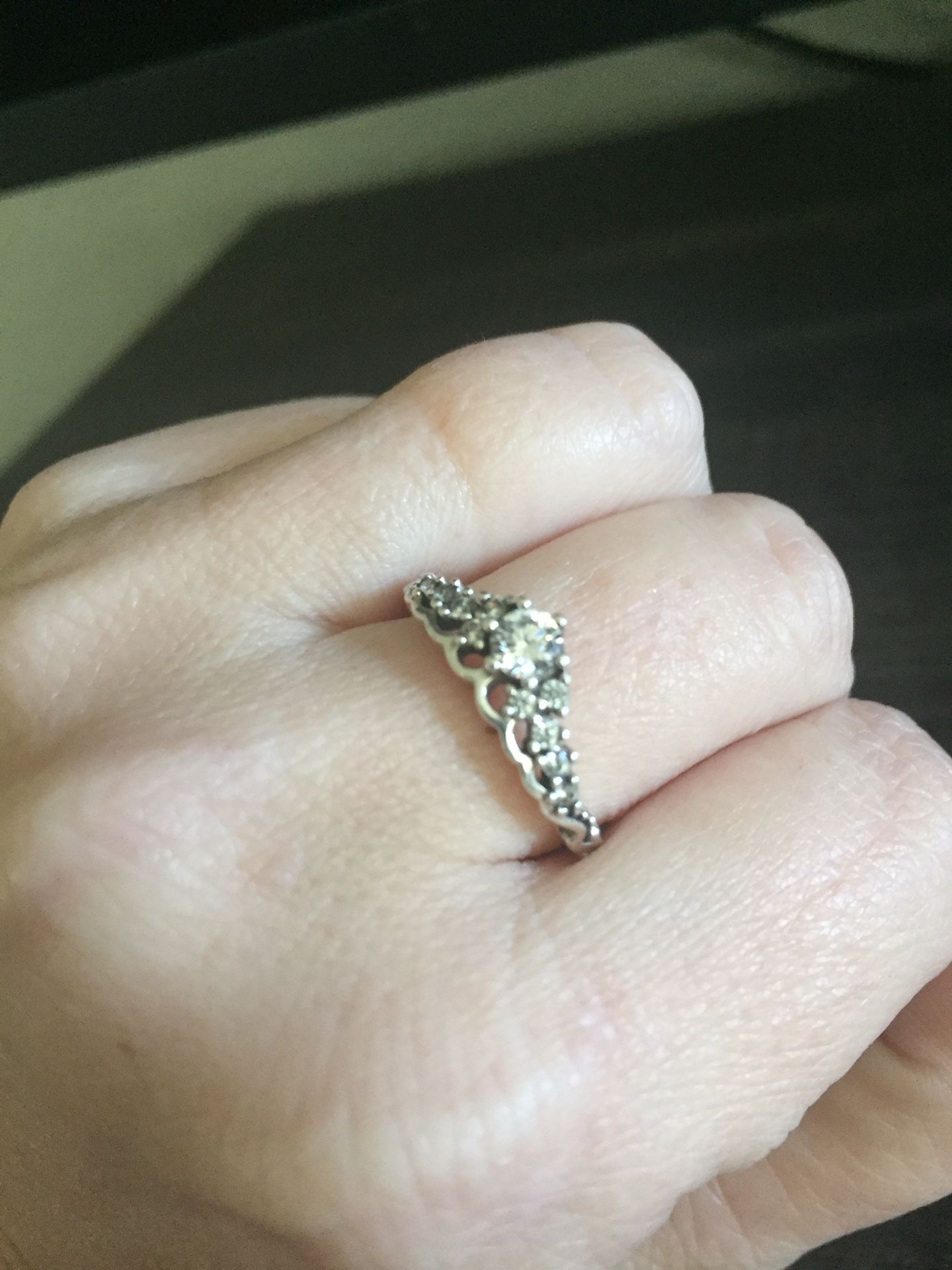 Pandora fairytale tiara ring. Approx size 7. for Sale in Tampa, FL