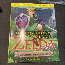 THE LEGENDARY WORLD OF ZELDA 30th Anniversary Edition Book Guide 