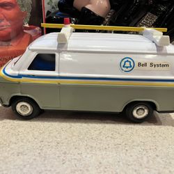 Vintage Bell System Telephone Promo Coin Bank Van Western Stamping  Corp.