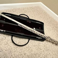 Yamaha Silver flute YFL-881 With Silver Headjoint 