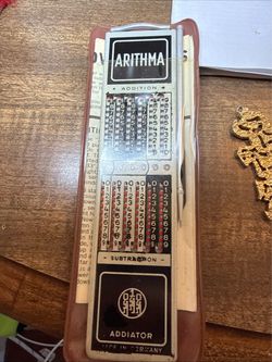 Arithma Addiator Mechanical Calculator Made in Germany
