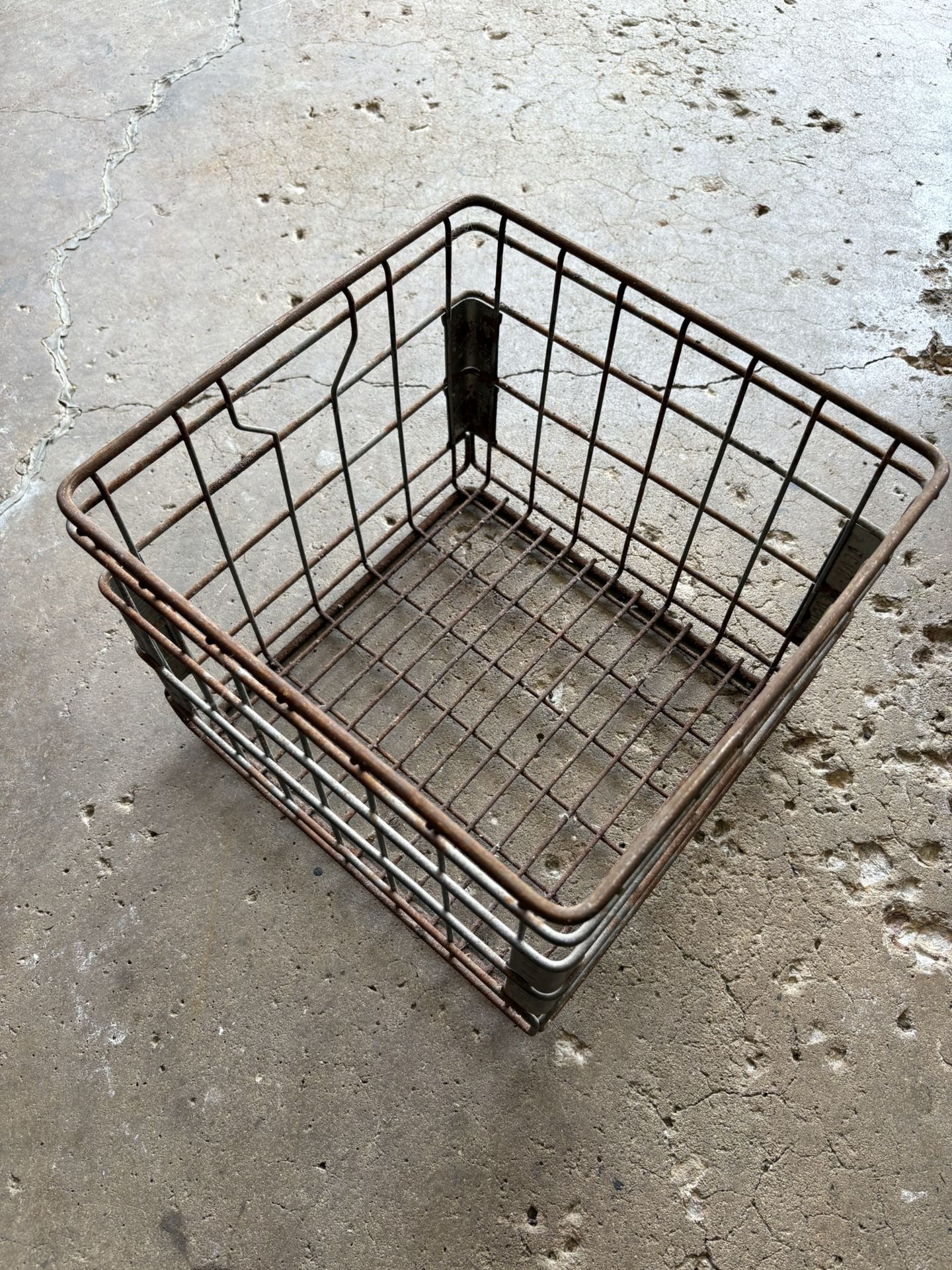Vintage Deans Milk Crate