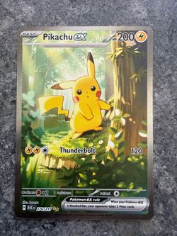 Pikachu Ex 276/217 Ascended Hero’s SIR