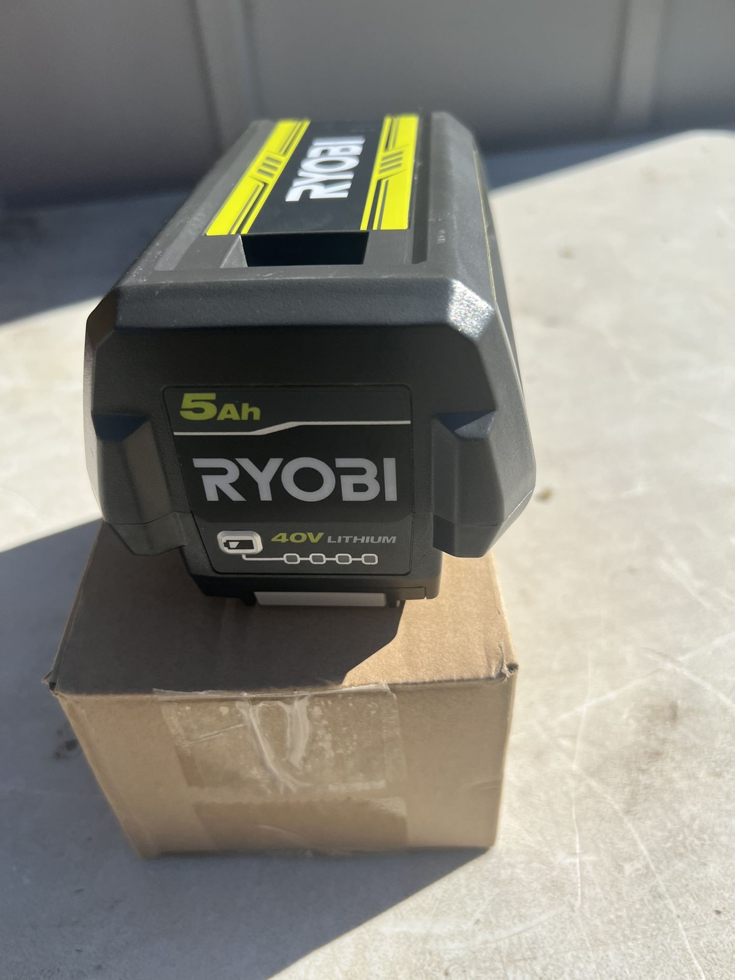RYOBI 40V Lithium Ion Ah High Capacity Battery