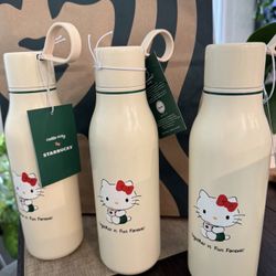 Starbucks Hello Kitty Insulated  Water Bottle 