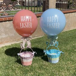 Balloon Easter baskets