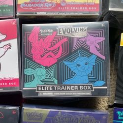 Evolving Skies ETB “Factory Sealed” Free Etb Case Included 