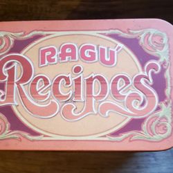 Vintage Ragu Recipe Tin