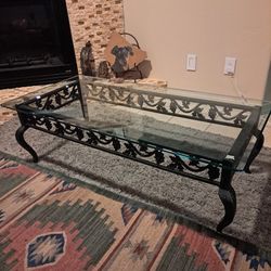 Rod Iron Coffee Table 