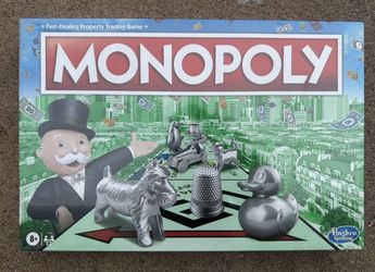 New Monopoly Game, Family Board Games for 2 to 6 Players & Kids Ages 8 and Up