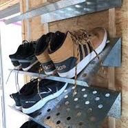Metal Shoe Shelves - Ikea REDD