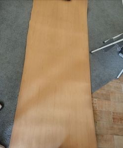 Cherry Flat Cut Grade A Veneer Sheet- Roughly 3 1/2 ft by 12 ft, 10 mL