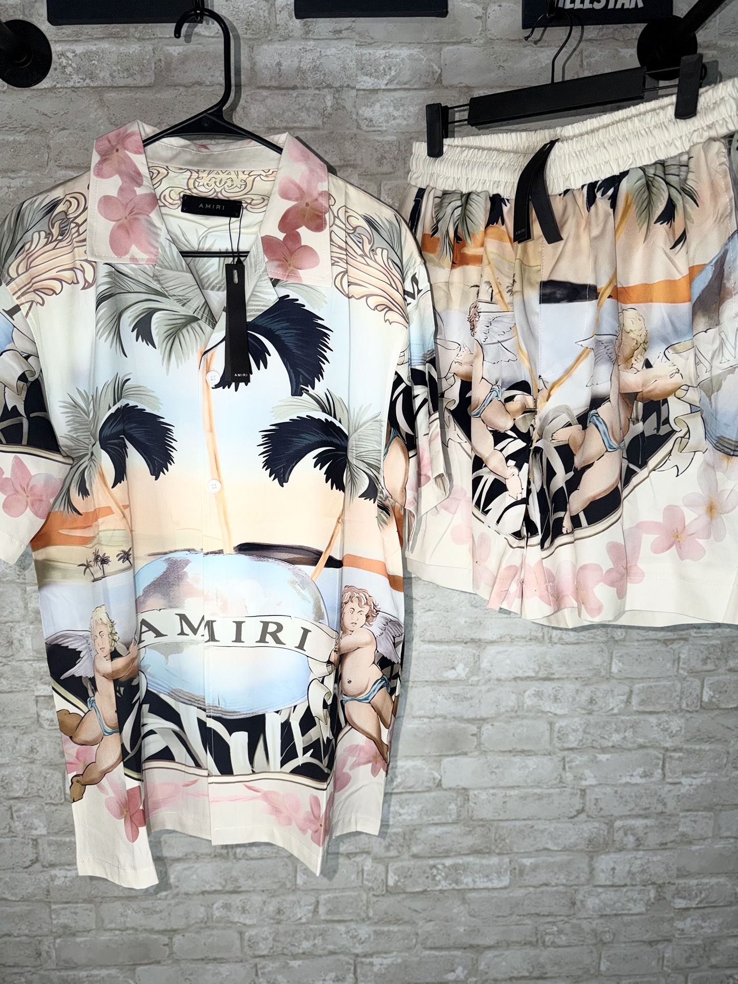 Amiri Set Silk Size Xl