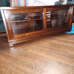 Glass Front Storage Drawer/Cabinet 