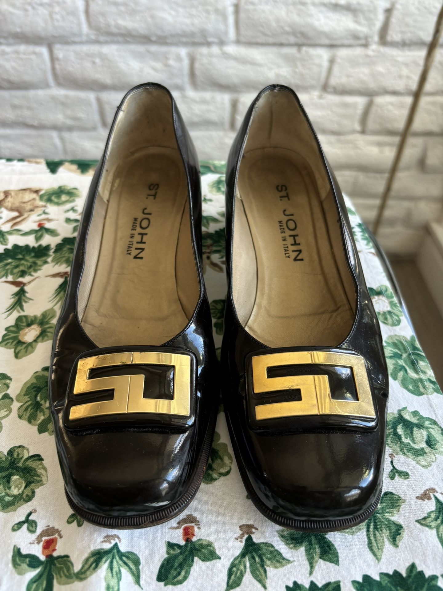 Vintage St. John Patent Leather Heels