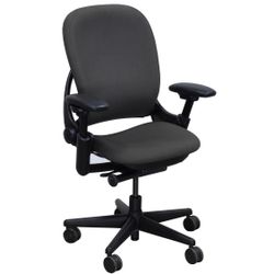 Steelcase Ergonomic Leap Chair Highly Adjustable with New Arm Pads