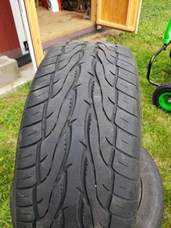   Two Toyo Used $65.  Four Rims With Tires 4x100  Hole Pattern $80.00 