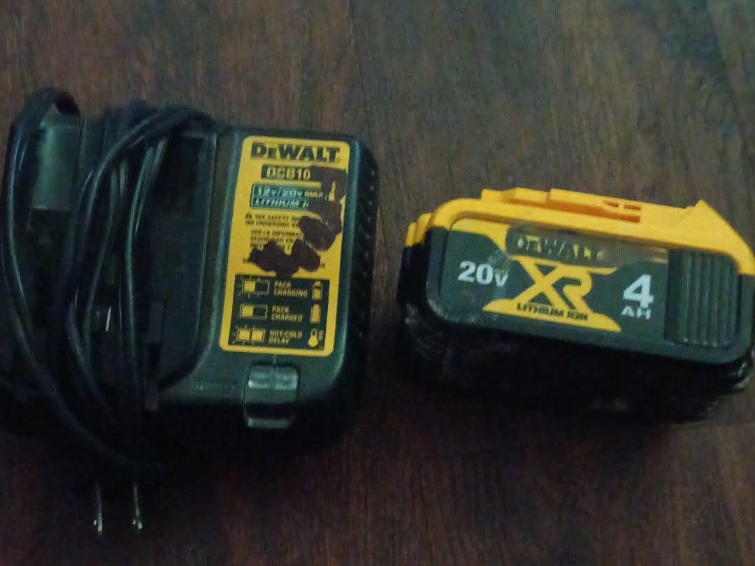 Bateria Y Cargador Dewalt