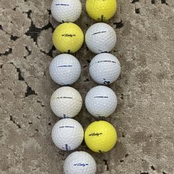 10 Bridgestone Lady Golf Balls – Mixed Lady Models – 3A/4A