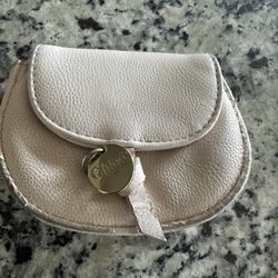 Chloe Leather Pink Coin Purse