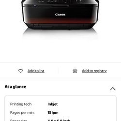All In One Canon Mx922 Printer