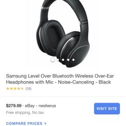 Samsung Noise cancellation headphones 