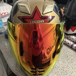 Icon Airflite Motorcycle Helmet Large 
