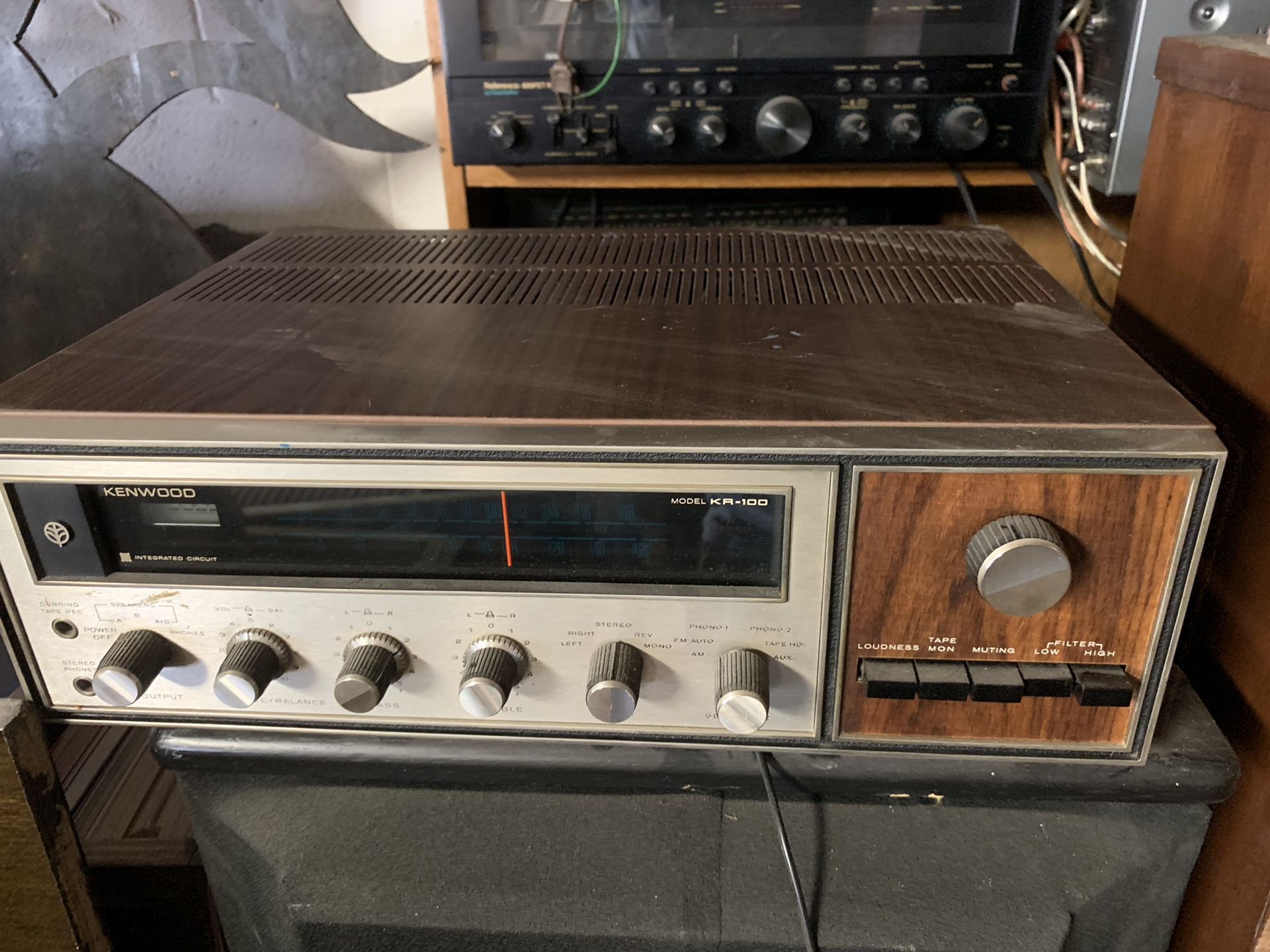 Kenwood KR-100 vintage receiver