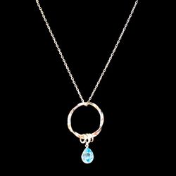 Borun Silver Pendant Necklace