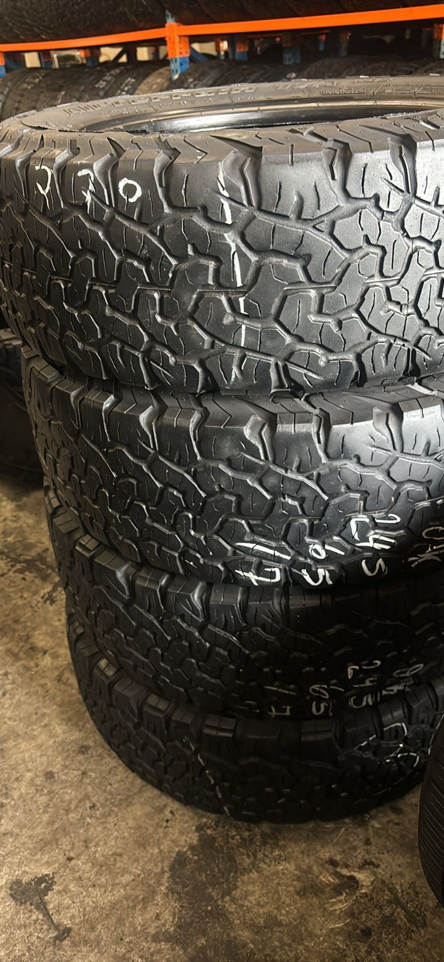 245/65/17 BFGoodrich Ko2 tires