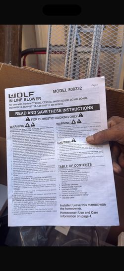 Wolf In Line Blower