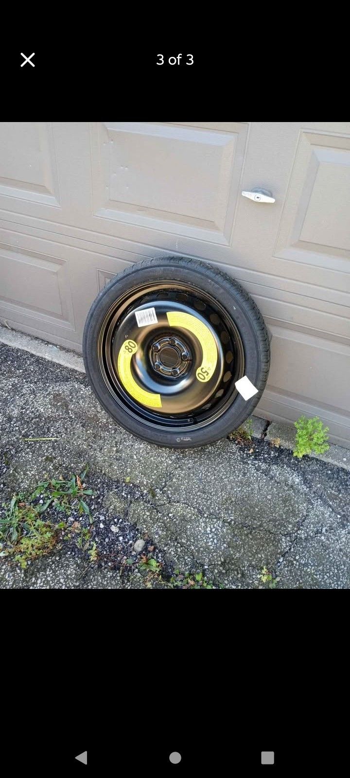 AUDI SPARE TIRE