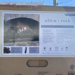 Allen + Roth Gas Log Set