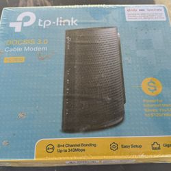 TP-Link TC-7610 Cable Modem DOCSIS 3.0 COX Xfinity Spectrum NEW!