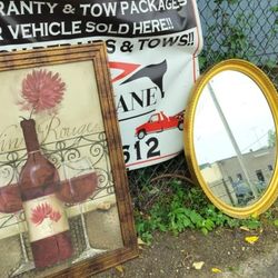 Mirrors and Wine Painting 