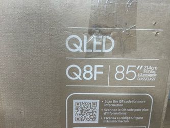 SAMSUNG 85” Q8F QLED SMART TV 4K HDR VISION AI FANTASTIC PICTURE QUALITY GUARANTEED ✅📺💯⭕️