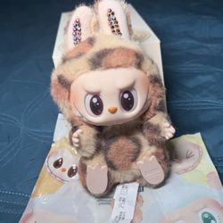 Custom leopard Labubu