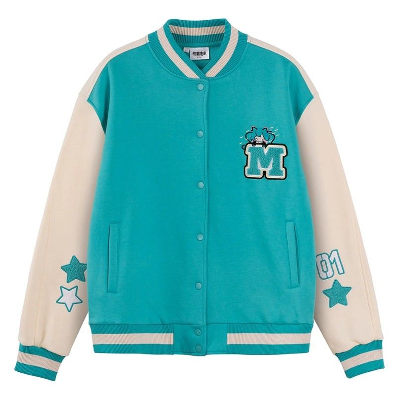 Hatsune Miku Jacket Sweater Baseball Jersey