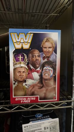 WWe retro figures 4pack!