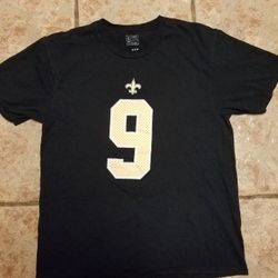 New Orleans's Drew Bree's Medium Pro Line Black And Gold 