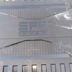 Spy Gear items and case