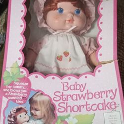 1982 Baby Strawberry Shortcake Doll