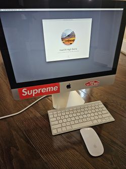 iMac 21.5" With Wireless Keyboard And Mouse 