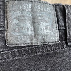 Levis 511 Jeans Size W 34 L 34/30