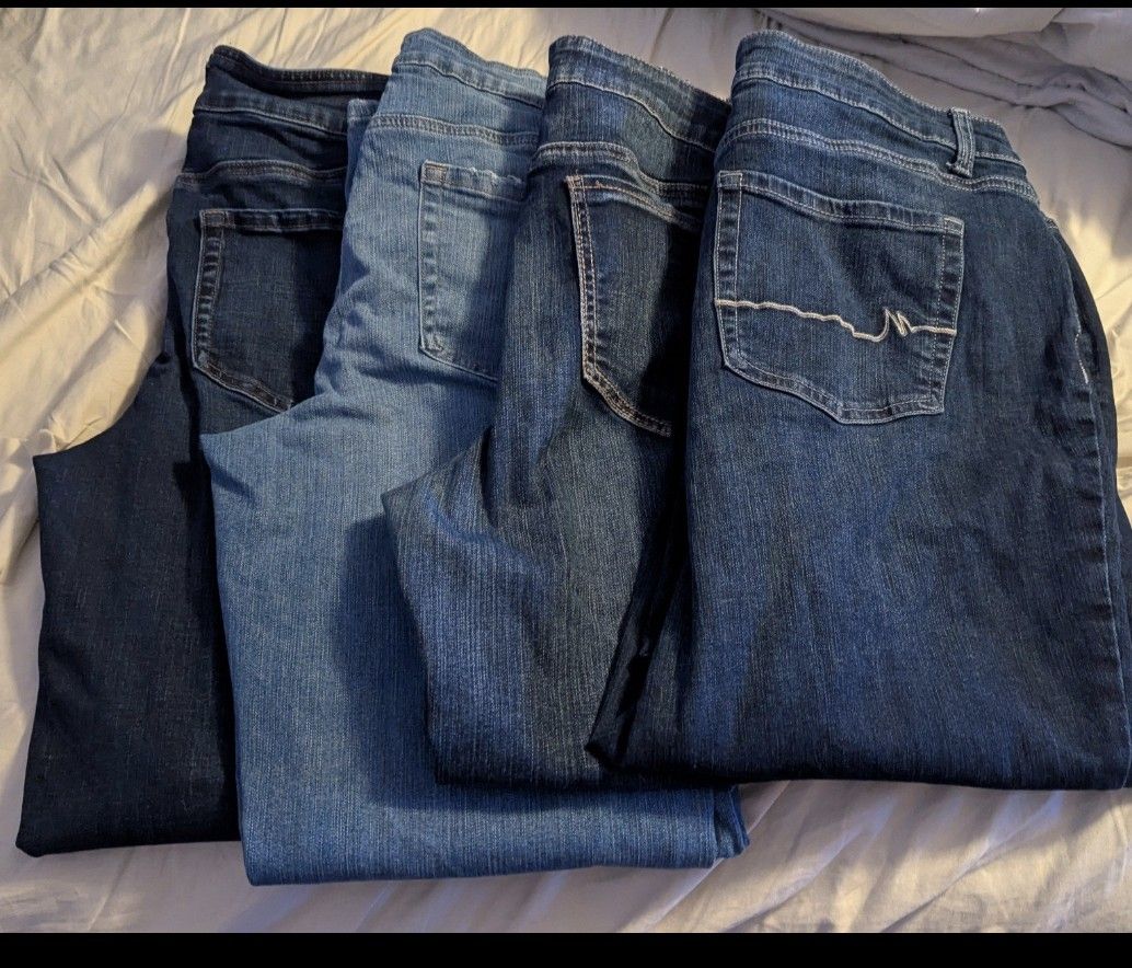 Maurices Women's Jeans Size 16 Lot