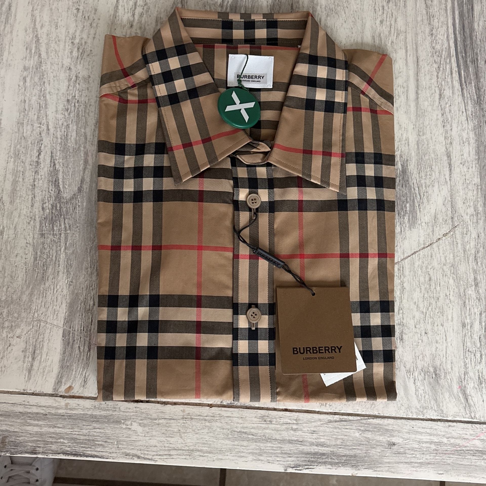 Camisa M Burberry